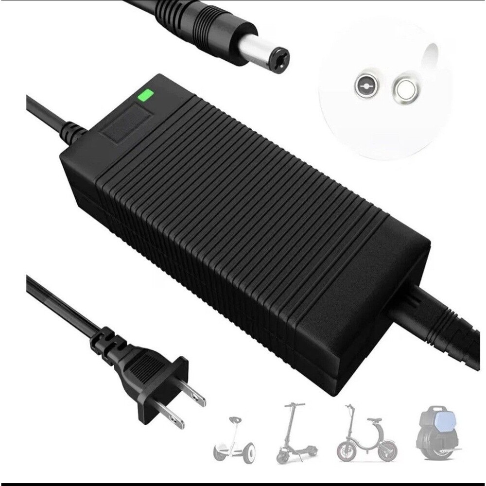 UL Certified 54.6V Fast Charger with XLR Plug - 13S 48V Lithium Battery Charger